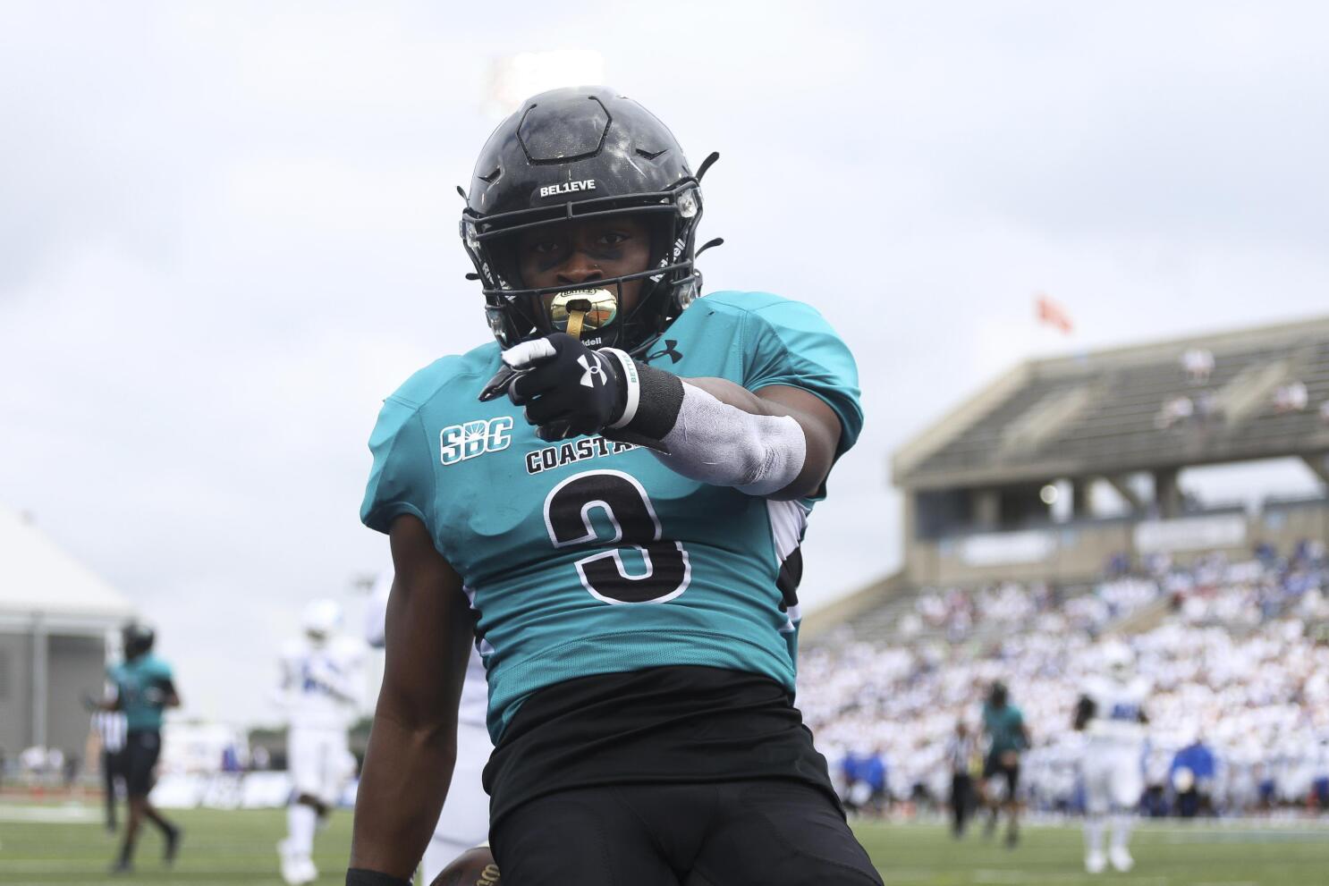 Coastal carolina university clearance football